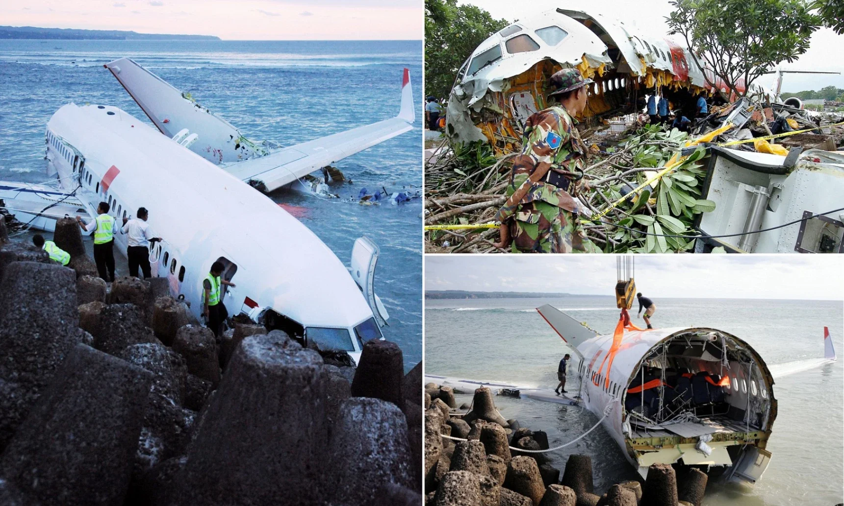 Troubled past Lion Air Boeing plunged ocean with 188 series accidents crash into the sea near Bali | Daily Mail Online