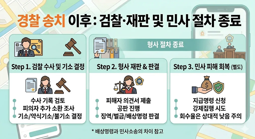사건 흐름 진행